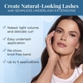 thumbnail image 2 of Kit de recarga de extensiones de pestañas Ardell Seamless Naked Underlash, 2 of 6