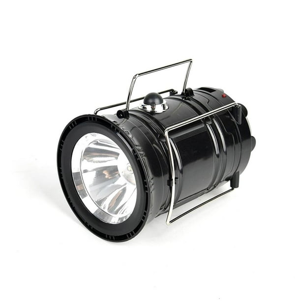 Matsuzay Linternas plegables con energía solar LED Lámpara portátil Luz de llama LED Lámpara de mano Senderismo Camping Linterna Luz Iluminación Iluminación novedosa Matsuzay HA025521-00