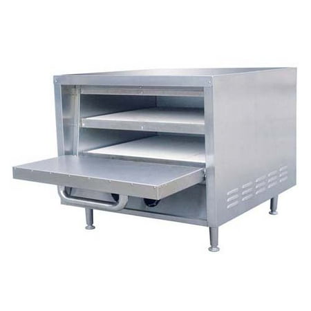 Adcraft PO-22 22-Inch Single Deck Counterop Pizza Oven, Stainless Steel, 240v, NSF