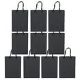 thumbnail image 5 of Bolsas de regalo con asas, 10 Uds., venta al por menor, compras, fiesta, paquete de papel, almacenamiento, suministros para manualidades, 5 of 5
