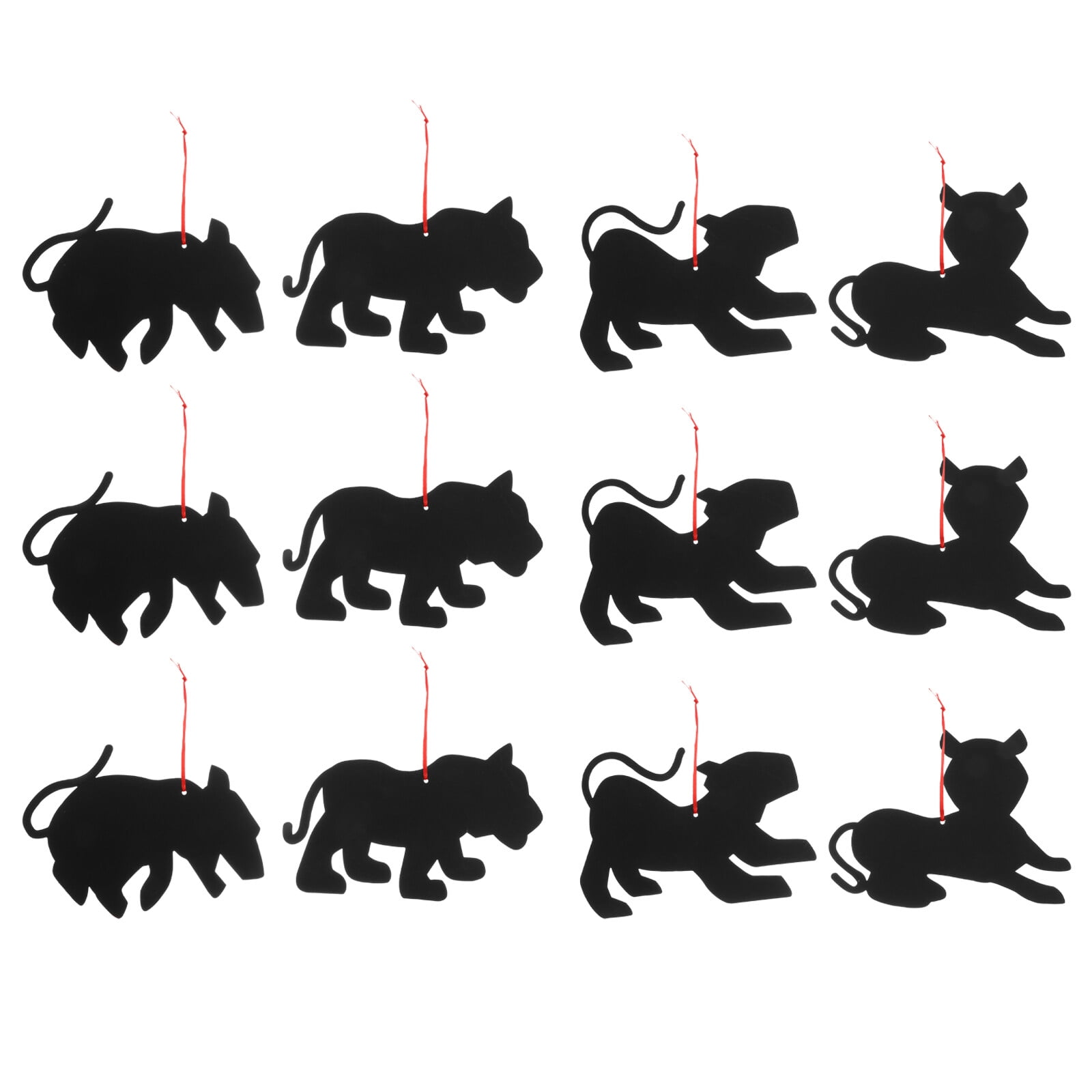 Scratch Paper Art Black Kids Animal Off Painting Chinese New Year