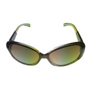 Esprit Womens Sunglass Khaki / Clear Fashion Wrap, Gradient Lens 19377 517