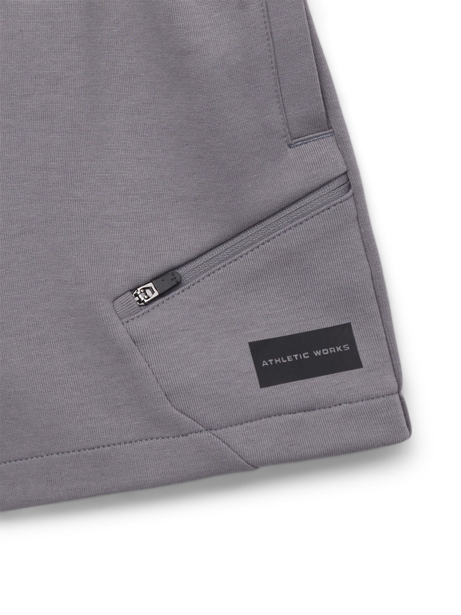 Athletic Works Boys Double Knit Performance Shorts, Sizes 4-18 & Husky
