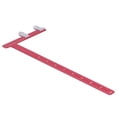 thumbnail image 1 of Noref Archery Aluminum Alloy Ruler L Shaped Bow Measurement Tool for Recurve/Compound Bow,Recurve Bow Ruler,Archery Ruler, 1 of 8