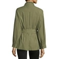 thumbnail image 3 of LoveShackFancy Women's Marrakesh Beading Army Jacket Medium Army, 3 of 3