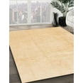 thumbnail image 3 of Ahgly Company Machine Washable Indoor Rectangle Abstract Brown Gold Area Rugs, 7' x 9', 3 of 7