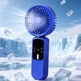 thumbnail image 7 of chaungfeng Portable Handheld Fan, Rechargeable Mini Fan with 3 Speeds Quiet USB Small Fan for Travel Office Home Outdoor - Blue, 7 of 7