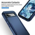 thumbnail image 7 of KOMI for Pixel 8a Case, Google Pixel 8a Case with HD Screen Protector [Military Grade Drop Tested] Heavy-Duty Tough Rugged Shockproof Protective Case for Pixel 8a, Blue, 7 of 7