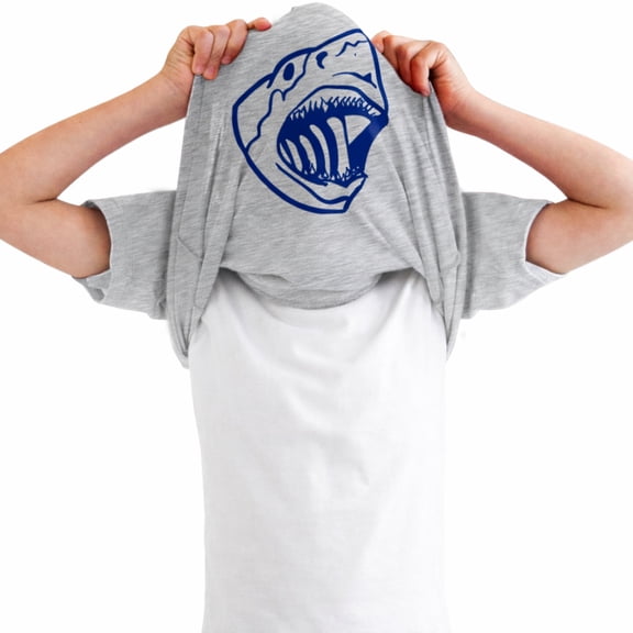 Youth Ask Me Why Im Jawsome Cool Movie Great White Shark Shirt Costume for Kids