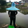 thumbnail image 3 of ZenCart Men Umbrella Hat Folding Adults Rain Protection Umbrella Cap Waterproof Hands-Free Transparent Outdoor Fishing Umbrella Hat, 3 of 7
