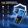 thumbnail image 3 of AUXITO Portable Jump Starter 5000A,20000mAh 12V Battery Jump Box with Quick Charge Out(All Gas,up to 10.0L Diesel Engine),with 3-Mode Flashlight, 3 of 12