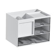 thumbnail image 4 of lionlar Desk Storage Box Makeup Vanity Organizer for Home Office Organization Sturdy, 4 of 9