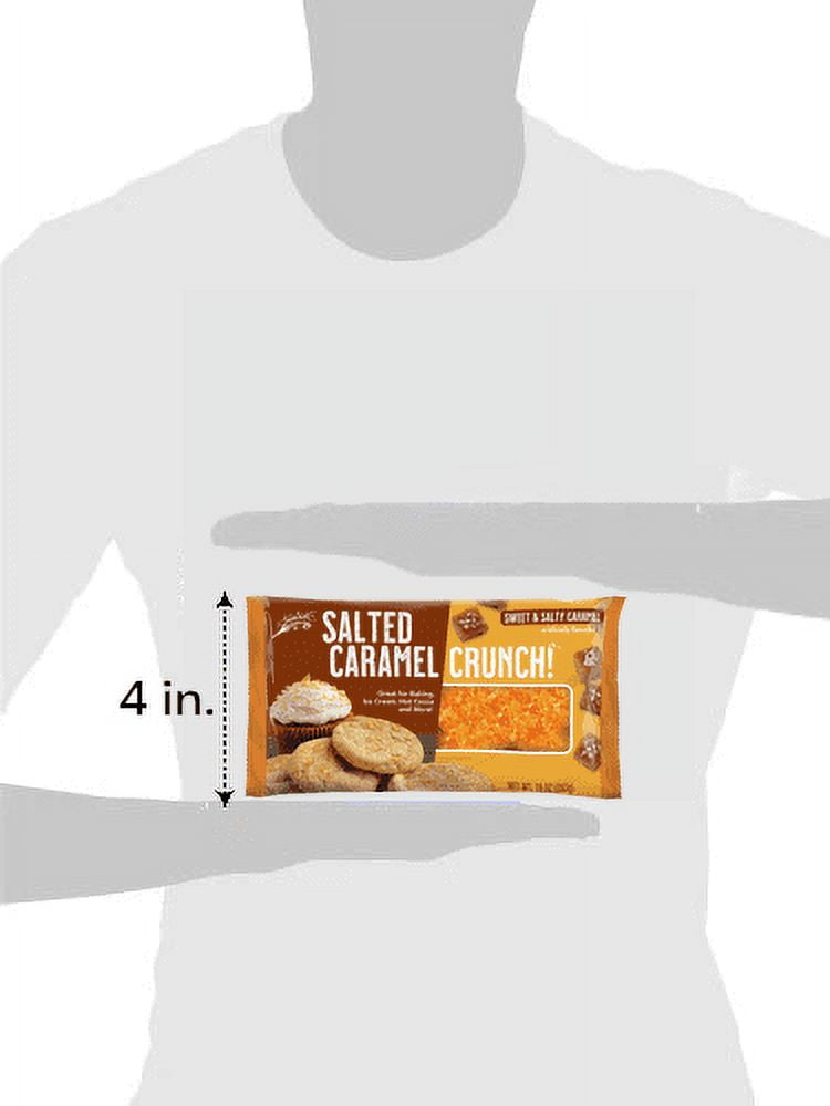 Festival Salted Caramel Crunch Topping, Sweet & Salty Caramel, 10oz