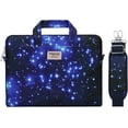 thumbnail image 1 of Laptop Bag 13.3 14 15 6 16 17 inch for MacBook Pro Air 13 M1 M2 M3 Dell Lenovo HP Asus Men's Women Briefcase Sleeve Cover Case Starry Night 13-13.3 inch, 1 of 6