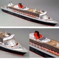 thumbnail image 2 of OUSITAID 1PC 1/400 Diy 3D Paper Battleship Queen Mary Ii Of England Ship Model Kit, 2 of 6