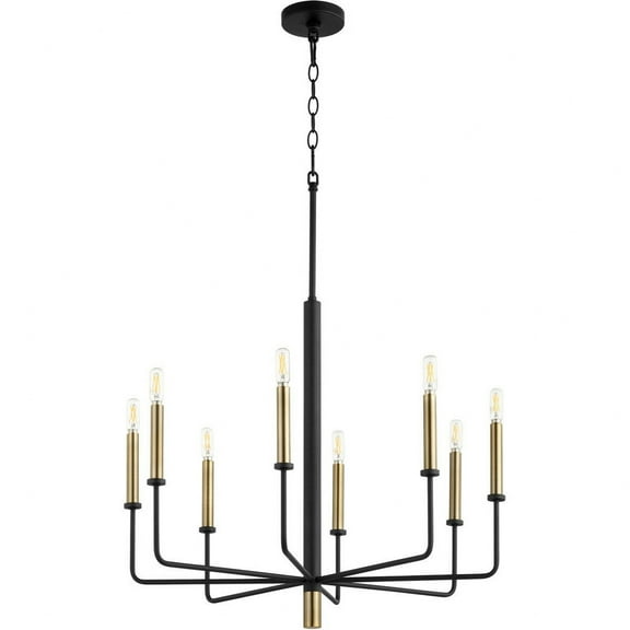 10967-Cyan lighting-Apollo - 8 Light Chandelier - 27 Inches Wide by 24 Inches High     -Traditional Installation