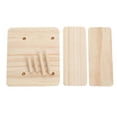 thumbnail image 2 of thinsony Wooden Sunglasses Rack Glasses Display Stand Holder Organizer Stand 2 Layers, 2 of 9