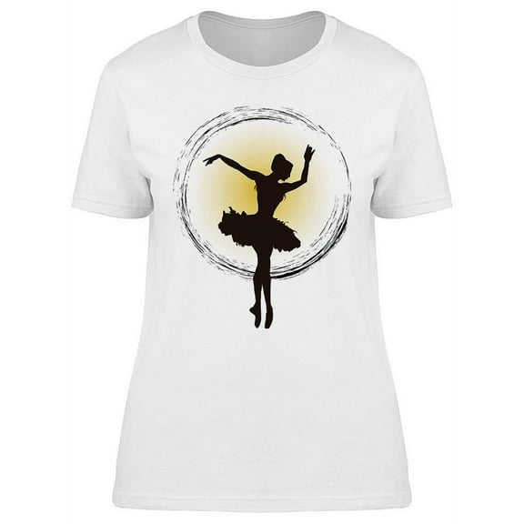 Prima Ballerina Design T-Shirt Women -Image by Shutterstock, Female Small