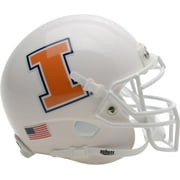 Illinois Fighting Illini Schutt White Mini Football Helmet