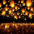 thumbnail image 4 of Chinese Lanterns to Release in Memorial Events, Wrap Paper Lanterns Wishing Paper Lanterns for Weddings Party Celebration Event and Festival(10 Pack), 4 of 4