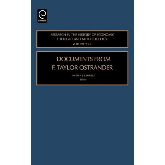 Documents from F. Taylor Ostrander, (Hardcover)