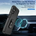 thumbnail image 3 of for Samsung Galaxy A14 5G Case with Kickstand Ring Rugged Protective Military Grade Shockproof Case for Galaxy A14 5G Phone Case (Black), 3 of 18