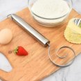 thumbnail image 6 of Stainless Steel Mixing Stick, Thickened Dough Kneader and Batter Tool Featuring Manual Operation for Efficient Flour Mixing and Dough Preparation, Ideal for Home Kitchen Baking and Cooking Blahzhy, 6 of 7