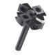 thumbnail image 4 of Fresa de Superficie Ticfox CNC Spoilboard 8 mm 4 Ranuras Carburo 1 1/2 Pulgadas, 4 of 14