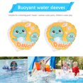 thumbnail image 4 of 1 par de brazos de natación círculo de dibujos animados inflable brazo flotador anillo accesorios de natación JShteea El nuevo, 4 of 7