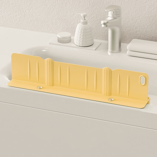 Wzzjkit Multifunctional Sink Baffle Countertop Household Kitchen Draining Basket Storage Two-in-one Shelf Kitchen Accessories