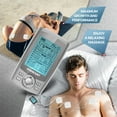 thumbnail image 2 of INSMART TENS Unit Rechargeable Muscle Stimulator EMS Dual Channel with 10 Reusable Electrode Pads 36 Modes for Back Neck Pain Muscle Therapy Pain Management Pulse Massager (Escalate), 2 of 10