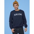 thumbnail image 2 of Salem Text Men Sweatshirt, Male 5X-Large, 2 of 4
