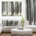 thumbnail image 1 of Maritime Pine Tree Forest with Rays - Oversized Forest Canvas Art, 1 of 3