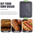 thumbnail image 4 of Silicone Baking Sheet Tray Pan Nonstick Bakeware Cookie Sheet Pan Rectangular Cake Pan Broiler Pan With Silicone Handle For Oven, 4 of 7