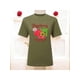 thumbnail image 2 of Playera Blusa De Frambuesa Raspberry Sweet & Tasty – Dulce Estilo que Te Hace Brillar Color Verde Talla Grande Marca Emil SaEs, 2 of 4