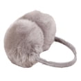 thumbnail image 1 of Cache-oreilles d'Hiver en Fausse Fourrure, Cache-Oreilles Chauds, Mignons, Pliables, Chauffe-Oreilles d'Extérieur, 1 of 5