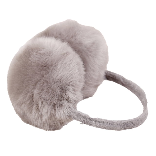Cache-oreilles d'Hiver en Fausse Fourrure, Cache-Oreilles Chauds, Mignons, Pliables, Chauffe-Oreilles d'Extérieur