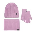 thumbnail image 4 of SUSUSU Winter Warmth Essentials, Touchscreen Gloves Scarf Hat, Men Women Knit Set, 4 of 4