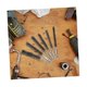 thumbnail image 3 of 12 Pcs Pipe Brush Hair Brush Round Wire Hair Brush Pipe Cleaner Brush 9mm Cleaning Brush Bore Brush, 3 of 5