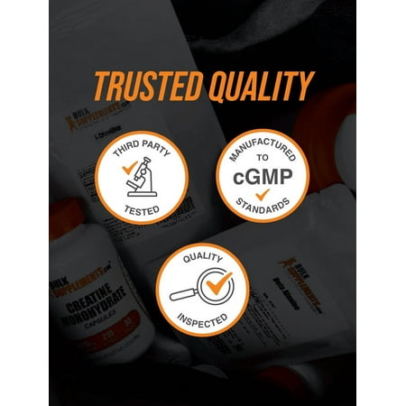 BulkSupplements L-Glutamic Acid HCl Powder - 500mg per Serving - 5 Kilograms (11 lbs) - 10000 Servings