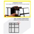 thumbnail image 4 of Zootealy 3x3 Miroir-Cube Speed-Cube Speed Rotation Fluide Tube Magique Blocs en Forme Jouets Casse-Tête/argent Noir 57mm, 4 of 8