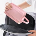 thumbnail image 4 of YIMWNYI Large Capacity Pencil Case, Multi-Compartment Waterproof Storage Bag for Pens, Art Supplies, Office Organizer, Portable Travel Kit for Stationery, 4 of 5
