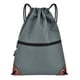 thumbnail image 1 of Soidarity con cordón Impermeable Correa ajustable para el hombro Entrenamiento al aire libre Camping Almacenamiento Bolsa deportiva Bolsillo gris Ropa Deportiva, Zapatos Gris Soidarity OD023469-03, 1 of 6
