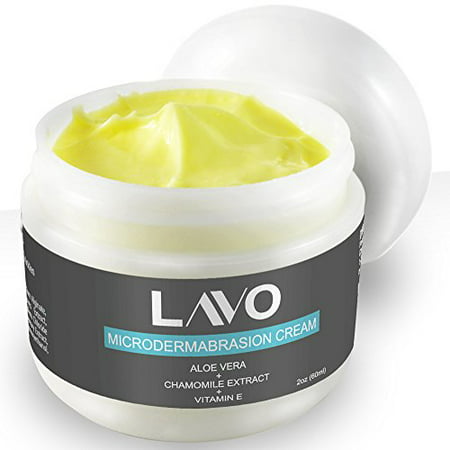 Microdermabrasion Cream - Smoothes Out Pores Removes Blackheads & (Best Way To Remove Whiteheads)