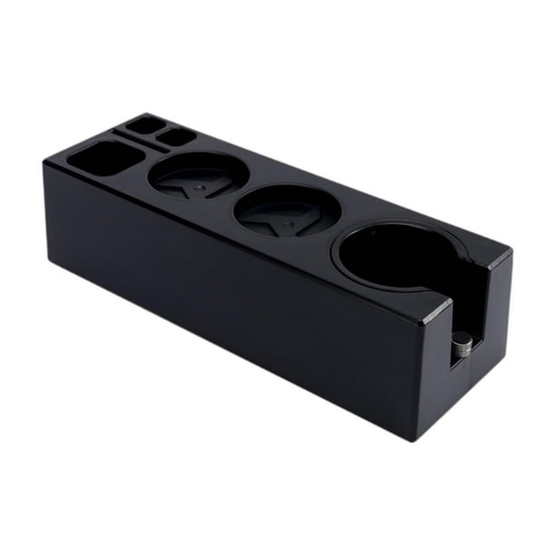 Estación de apisonado de café de 51/54/58 mm, máquina de espresso portátil multiusos de fácil uso negro