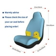 thumbnail image 5 of Pofeuu Cute Ducky Print Automotive Car Seat Covers Flat Cloth Full Set Seat Covers,Car Seat Covers front seats for Cars Trucks and SUVs-1, 5 of 9