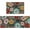 Brown, variant on Kitchen Mats Sets 2 Piece,Cushioned Anti Fatigue Kitchen Mats, Washable Kitchen Rugs,Non-Slip Kitchen Floor Mats,Boho Floral Kitchen Rugs,Colorful Flowers Kitchen Mats,17.3"x30"+17.3"x47"