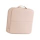 thumbnail image 5 of Neceser de maquillaje de pie, organizador de maquillaje de viaje, práctico, esencial para viajes, gran capacidad, neceser de aseo portátil. rosa claro, 5 of 9