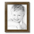 thumbnail image 2 of ArtToFrames 11x14 Inch Gold Picture Frame, This Gold Wood Poster Frame is Great for Your Art or Photos, Comes with Regular Glass (4553), 2 of 8