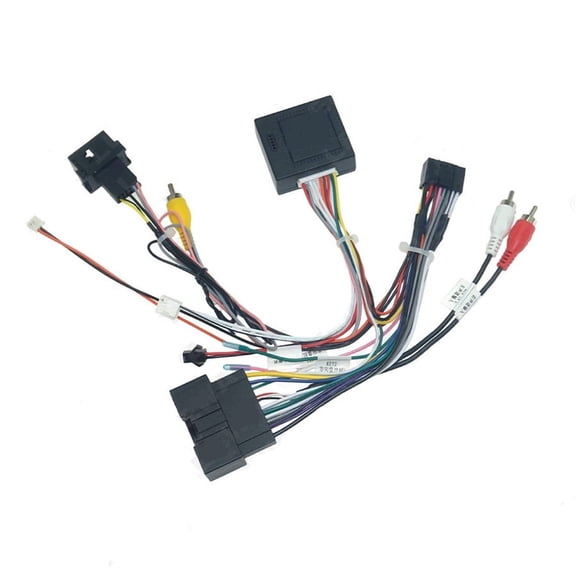 Zyutaosan Car 16Pin Android Stereo Power Wiring Harness With Canbus For Ford Kuga(18-19)/Focus(12-18)/Edge(15-18)/Explorer(18 )